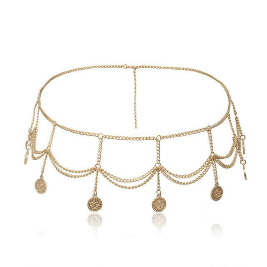 Boho Chic Coin Belt
