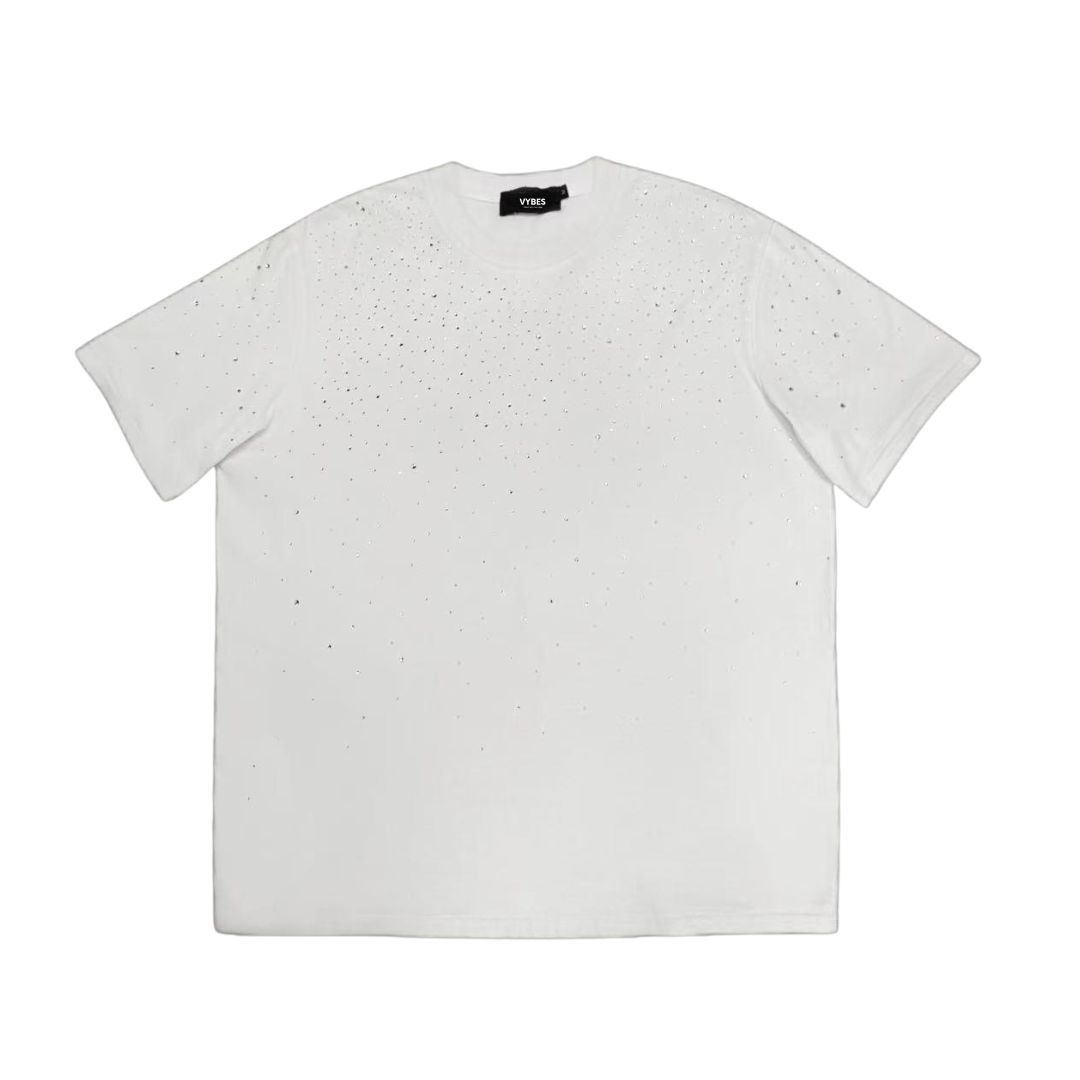VYBES Classic Rhinestone Tee