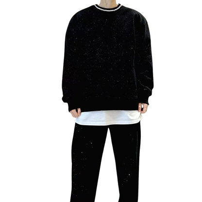 VYBES Iced Collar Crewneck
