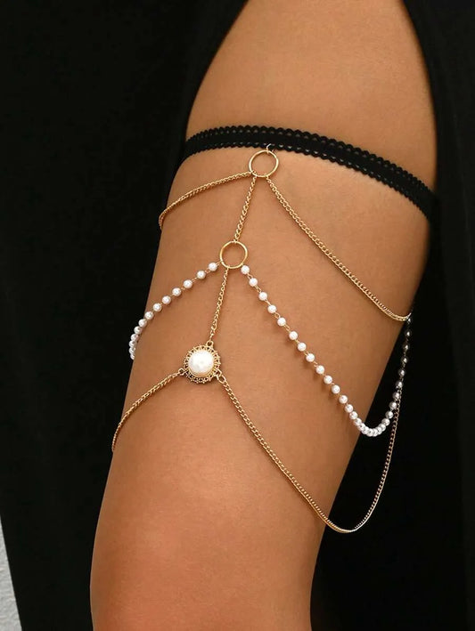 Crystal Thigh Chain